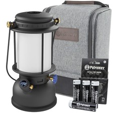 Petromax LM500 | LED Laterne Outdoor | 160 Std. | inkl. 4er Pack Akku und Tasche
