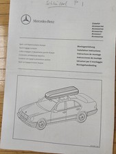 Mercedes-Benz Sport- und Gepäckcontainer Alustyle