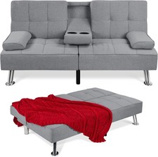 Linen Modern Folding Futon