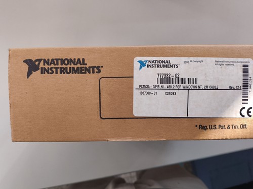 National instrument 777332 - national, 777332-02