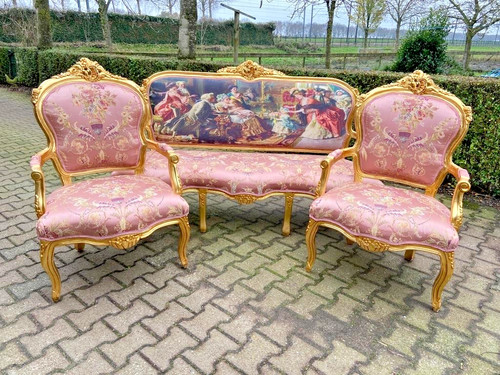 Sofagarnitur louis xvi - sofagarnitur,