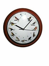 Vogelstimmen-Wanduhr mit