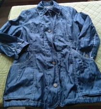 NEU!Super schöner edler Mantel"Cosima Nr. 1"gefüttert blau wasserabweisend GR42 