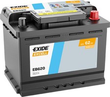 Exide EB620 Excell 62Ah