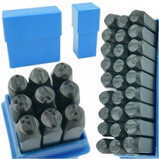 Schlagstempel Buchstaben & Zahlen 5 mm – 36-teiliges Set