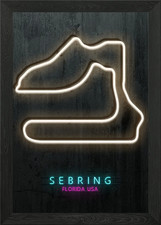 Gerahmtes Wandbild Sebring