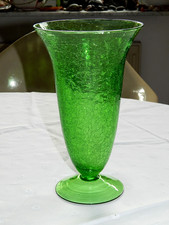 Grosse elegante Vase Krakelee