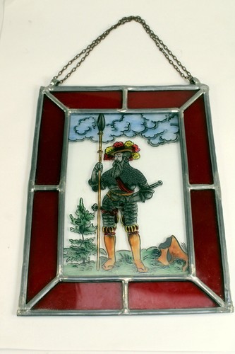 Fensterbild suncatcher ritter - fensterbild,