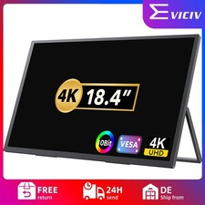 4K Portable Monitor, 18,4 Zoll UPERFECT Tragbarer Monitor 3840*2160 Für Xbox PS5