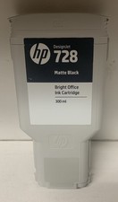 HP728 F9J68A Tintenpatrone Matte Black 300ml Designjet T730 T830 unbenutzt 2024