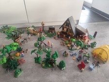 Playmobil Forsthaus 4207 Camping Urlaub in den Bergen viele Wald-Tiere Bauernhof