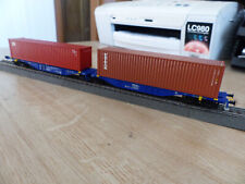 Doppel-Containertragwagen  A.C.M.E   40256  der D-CB-RAIL