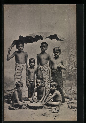 Ansichtskarte sri lanka group - ansichtskarte,