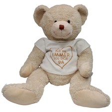 Sunkid XL Schutzengel Teddybär mit Shirt "ICH BIN IMMER FÜR DICH DA" Kuscheltier
