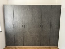 IKEA Pax Kleiderschrank Beton Front 300 x 236