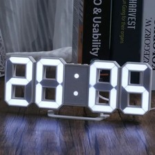 3D LED Digital Wecker Wanduhr