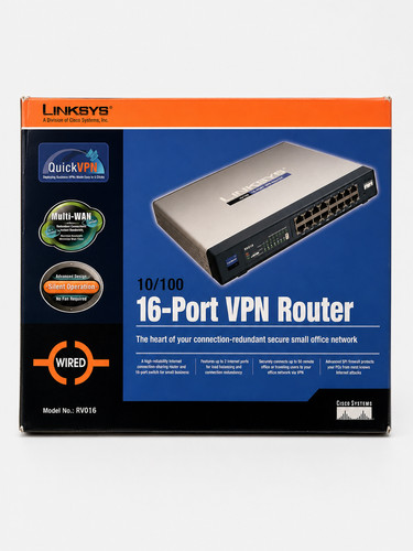 Linksys rv016 port - 16-port, vpn