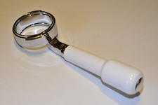 Bodenloser Siebträger weiß