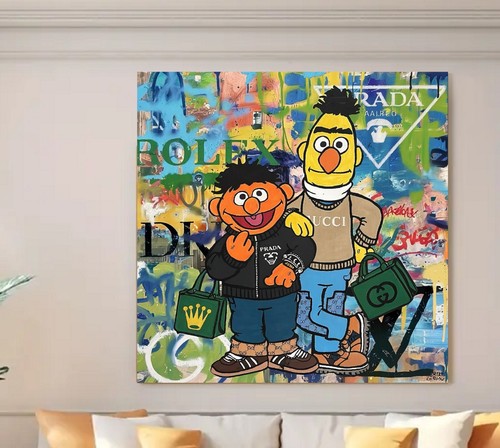 Leinwand bild bis - bis, 140x140x5