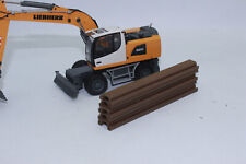 5x Spundwand Spunddiele Ladegut 1:50 braun 120mm lang NEU