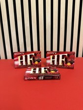 3x Audio Kassette Sony HF 90