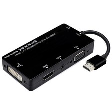 Cy HDMI zu VGA Audio HDMI DVI 4in1 Adapter Splitter Konverter 20G