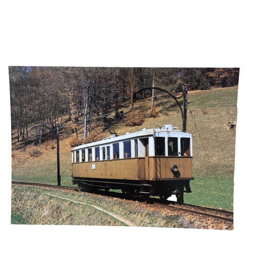 Postkarte eisenbahn zug - eisenbahn,