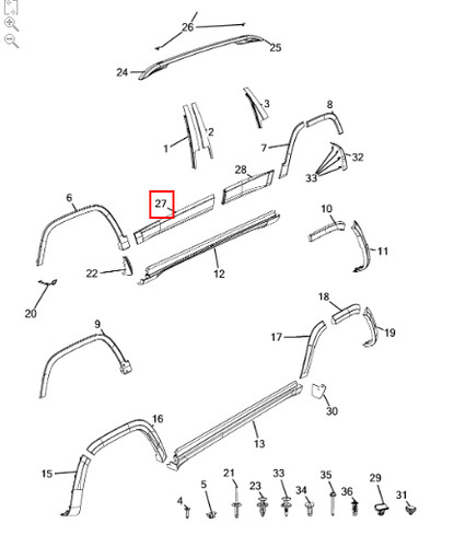 Rammschutzleiste jeep cherokee - rammschutzleiste,