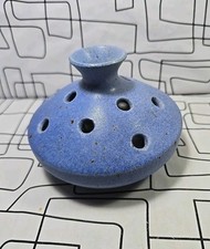 Rare Vintage Dehoux Ceramic Flower Pick Signed Dehoux JM Lucen Diois