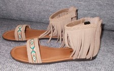 Schöne echt Leder Sandalen von Minnetonka - Modell Morocco - Gr. 40