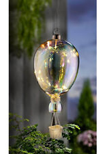 Solar Hängedeko Ballon Hängeleuchte Outdoor Dekoration 24 x 120 cm bunt