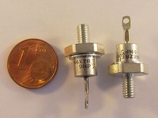2 Stück BZX98C160 Leistungs Z-Diode 160V, 13W, DO4 Gehäuse (AE18/7597) 