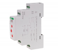 F&F PCS-519DUO Zeitrelais 10 Funktionen Multifunktional 230V 24V AC DC 2x 8A