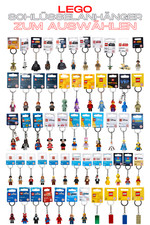 LEGO® Schlüsselanhänger - bitte auswählen - NEU & OVP - ⚡️Blitzversand ⚡️