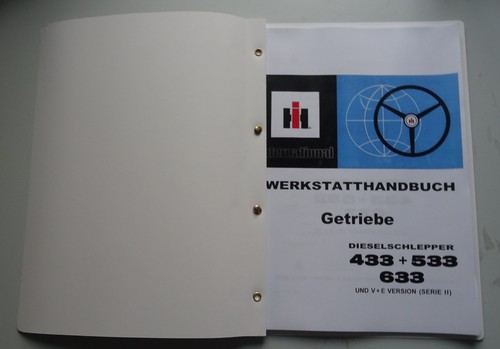 Ihc werkstatthandbuch getriebe - ihc,