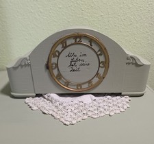 Upcycling Kreidefarbe Grün MINT, Uhrenkasten,Spruch,