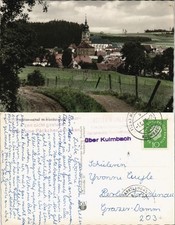 Marienweiher-Marktleugast Panorama-Ansicht Blick zur Kirche 1960