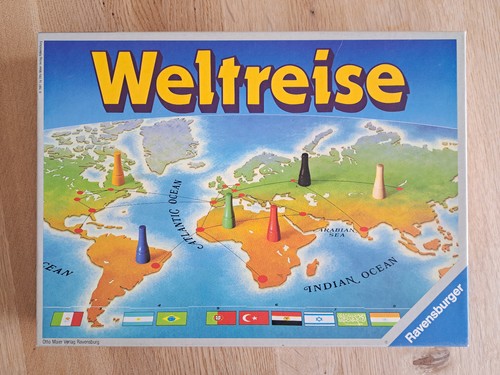Weltreise ravensburger spiel - ravensburger,