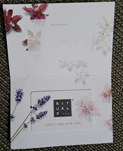Rituals geschenkkarte - rituals,