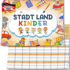 Stadt Land Kinderspiel