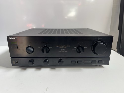 Sony integrated stereo - sony,