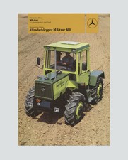 MB trac 800 Allradschlepper 75 PS Original 1983