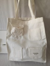 100% Neue Chanel Makeup Tasche Kosmetik Beutel Shopper mit OVP