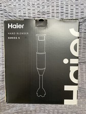 Haier Stabmixer aus Edelstahl mit Messbecher Pürierstab Schwarz 1000W NEU