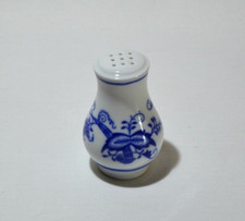 Zwiebelmuster Bohemia Original Salzstreuer 7,5 CM Porzellan Karlsbader NEU + OVP