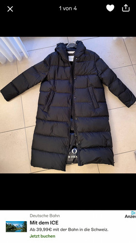 Langer daunenmantel marc - langer,
