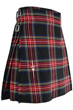 Schottischer Kilt schwarz