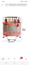 Kindertrampolin Kinder Trampolin Ø 150cm Indoor Outdoor Trampolin, Ø 150 cm,