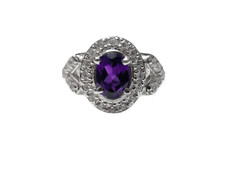 Amethyst Verlobungsring