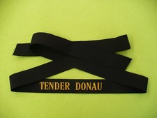 Mützenband Bundeswehr Bundesmarine TENDER DONAU, Baumwollfaden